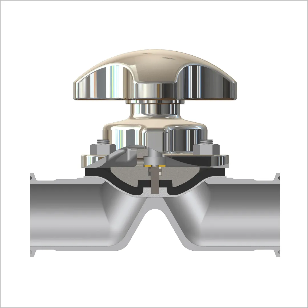 Structure and features of Bio-Clean diaphragm valves